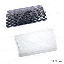 11.3mm 글루스틱/글루건심/투명/검정색/본드심, 11.3MM 흑색(약23개)