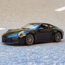 윌리 1:24 포르쉐 카레라 4S 911 자동차 모형, 4S 블랙