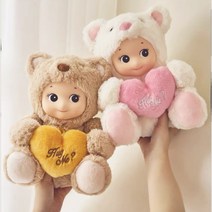 소니엔젤공홈 Sonny Angel Plush Collection 커들리베어/2종택일, 브라운