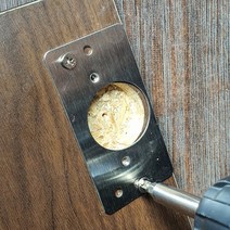 댐퍼 경첩수리 싱크대 경첩 보강판 철판 90x47 A형