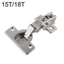 씽크경첩 댐핑 슬라이드온 아웃 옵션선택 댐퍼내장형 92379EA, 15T