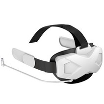 스마트폰VR 핸드폰 오큘러스 퀘스트 2 용 교체 엘리트 스트랩 보조베터리 VR 헤드 액세서리 5000mAh 빠른, [01] White