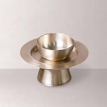 다움유기공방 [다움유기]방짜유기 제기용 잔대 /술잔포함, 단일옵션