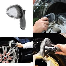 세차용 타이어 브러쉬 휠솔 타이어솔 휠세척솔