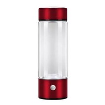 수소수생성기 수소수기 수소발생기 가정용 휴대용 발전기 물 컵 필터 Ionizer 제조기, Red