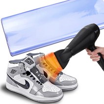 열수축필름 PVC비닐 포장 압축랩 드라이기 랩핑 신발보관, L -28x40cm (100매)