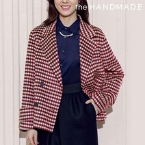 [더핸드메이드]핸드메이드 크롭 코트