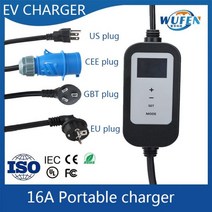 EV 충전기 타입 2 전기 자동차 충전 케이블 월박스 휴대용 1 695015, Type1 695015 _US 3.5KW