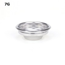 515458mm 필터 124 컵 커피 바텀리스 포터 필터 에스프레소 기계 부품 용 교체 필터 바구니, 58mm-1 컵