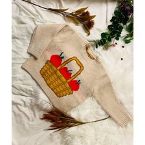 아기 니트 엠버 애플 풀오버