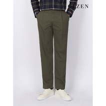 [올젠]테이퍼드 원턱 팬츠 (ZMC4PP1101)