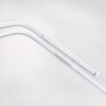 한국레일갤럭시 휘어지는 구부리는 라운드 곡선레일 커튼레일 병원 피팅룸 탈의실 샤워실, 대형, 20자(600cm)