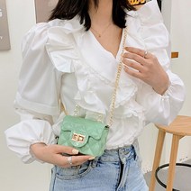 큐티 체인 미니크로스백 여성 초미니 가방 핸드백