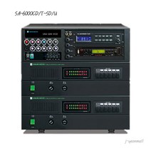 SA-6000CD/T-SD/U 640W 삼진 PA앰프 마을 관공서 전관방송