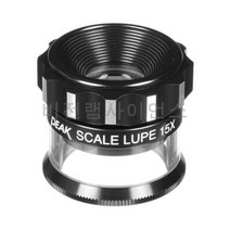 스케일 루페 15배율 확대경