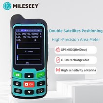 Mileseey GPS 쟁기 토지 측정기 핸드헬드 GPS 면적 측정기 테스터 토지 측정, [07]