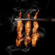 [평일 낮12시 이전 주문 당일출고] 국내산 뼈없는 닭목살 구이 소금 양념 세세리 순살 염지 닭 특수부위 업소용 냉동 밀키트 캠핑 닭구이, 닭목살 양념구이 [350g]