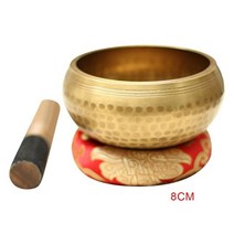 싱잉 볼 요가 명상 띵샤 불교 유기 그릇 구리 부처님 소리 악기 노래 수공예 음악 치료, a