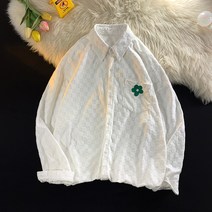 긴팔셔츠남방루즈핏D312-KD473-P45