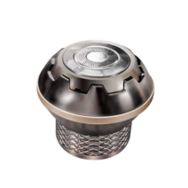 미용 헤어 민머리 삭발 전용 면도기 셀프 삭발기, 로즈골드 + 스페어 블레이드