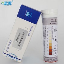 잔류염소측정기 농도 측정 테스터 테스트이산화 염소 테스트 스트립 잔류 농도, 한개옵션0
