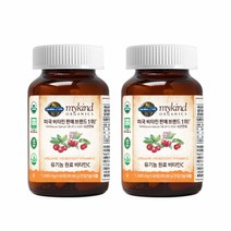 마이카인드 유기농 원료 비타민C 1442mg 60정 x 1개, 2개