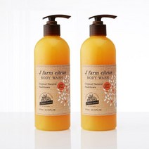 제이팜시트러스 유기농 제주감귤 고보습 바디워시 500ml, 2
