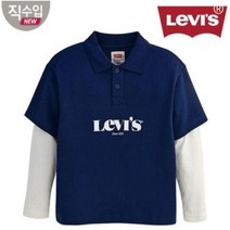 [리바이스키즈] 이중소매티셔츠 V213TS304P NA 공용 주니어 면 동수원점