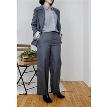 튜브 헤링본 셋업 통바지 TUTS219Y1_일산점