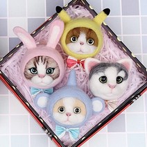 알파카인형 만들기 퀼트미완성 DIY 동물 애완 양모 바늘 펠트 장난감 인형 펠팅 키트 패키지 선물 초보자, 02 ZT002
