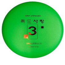 프리원 학교스포츠클럽공인 원반 디스크골프 독도3(D020 D021 D022), 주황(D022)