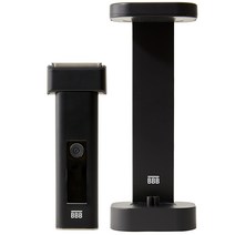 BBB트리플블랙 UV 살균 충전 스테이션 전기면도기 X9, 세트(본품 UV 살균거치대) 그래비티 블랙