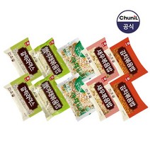 [천일식품] 인기볶음밥 총10봉 갈릭 야채 햄야채 김치 새우, 1세트