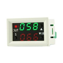 LED 디스플레이 온도 조절 릴레이 스위치 DC12V 디지털 온도 제어 릴레이 NTC 3950 방수 프로브 B85C, 02 white