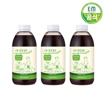 에버미라클 자연EM 활성액 500ml 3개/다용도살림꾼/청소/향균/탈취, 자연EM 활성액 500ml 3개, 3개