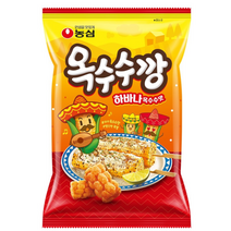 신상과자 농심 옥수수깡 하바나 옥수수맛 70g, 2개