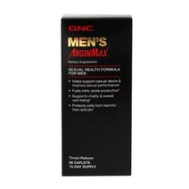 GNC 맨스 아르긴맥스 90캐플릿 징코빌로바 인삼추출물, 90캐플릿 x 1개