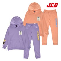 JCB 애플핑크 후드 트레이닝 세트 (JBS8Q142GS)