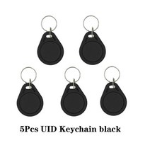 RFID 스마트 칩 복사 카드 NFC 0 섹터 재기록 가능 13.56mhz 1k S50 키체인 복제 배지 Uid 태그 5 개 10 개, 03 As The Picture Shows