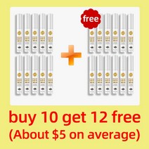 속눈썹 성장을위한 빠른 성장 세럼 연장 강화제 제품, 5.BUY 10 GET 12 FREE