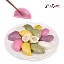 오너클랜 사임당 굳지않는 무지개바람떡 1kg x 2팩, 1