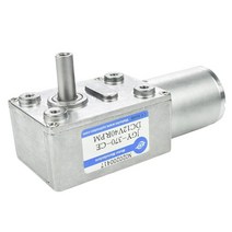 JGY370 소형 DC 감속 모터 자동 잠금 장치 웜기어 고 토크 저속 24V 12V 전기, [06] 40rpm, [01] 6V