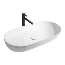 심플 세라믹 세면대 세트 탑볼 세면볼 카페 확장형 세면기, LF-700 (세면대 단일) 물마개 포함