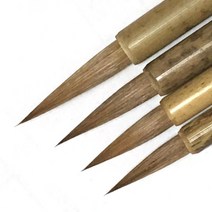 [∂LL7] 전문가용 황모필 대 둥근서예붓 서예 먹물 먹물용 동양화 한국화 동양화용 용붓 둥근_h§eEA, §본상품§e