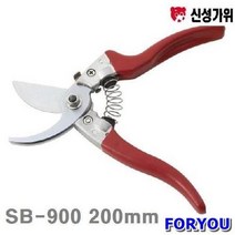 ForU3160 신성가위 전지가위 200mm 55mm 1개 원예 작업공구 전정가위 공구, 상세페이지 참조