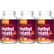 재로우 메틸 폴레이트 1000mcg 캡슐, 100개입, 3개, 100정