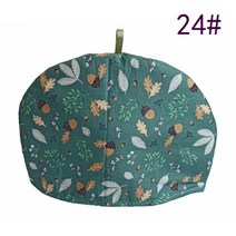 보온 보냉 주전자 새로운 1pc 절연 커버 컴포트 코튼 인쇄 홈 단열 커버 주방 절연 먼지 커버, 24