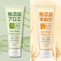 [본사직영 ] ROSETTE 로제트 폼클렌징 쌀 알로에 2종 무텐카 일본세안제, 쌀1개 + 알로에1개