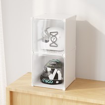 모자 보관 오토바이 선반 헬멧 안전모 하이바 디스플레이 랙 스토리지 보관함 헬멧선반, 사이즈, A.투명 1X1열