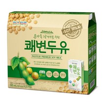 쾌변두유 플레인190ml(40팩), 쾌변두유플레인, 40개, 190ml